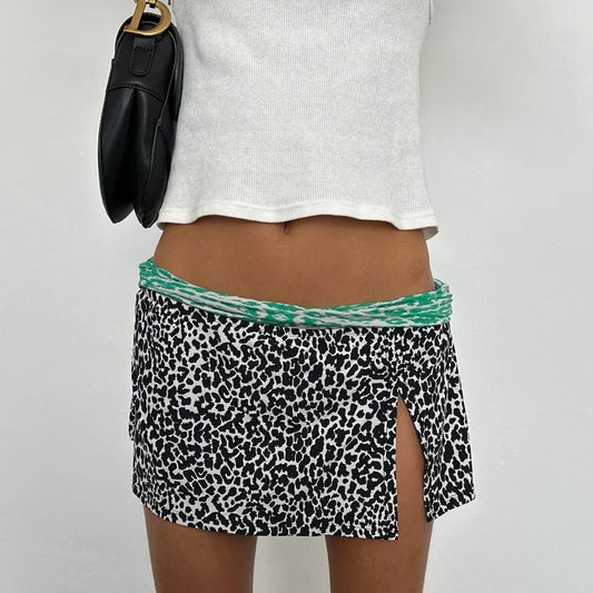 Vintage 90’s cheetah swim skirt