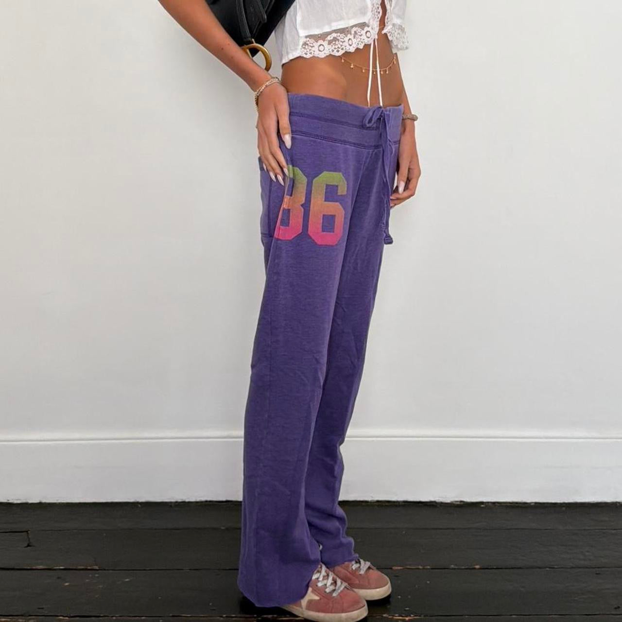 Vintage 2000’s Victoria’s Secret purple sweatpants