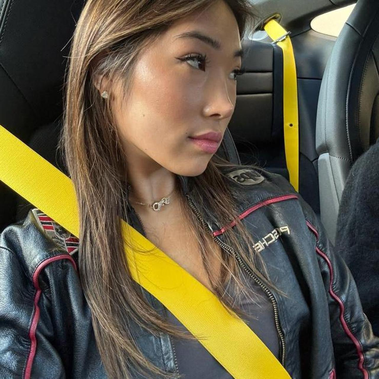 Vintage 90’s Porsche leather jacket