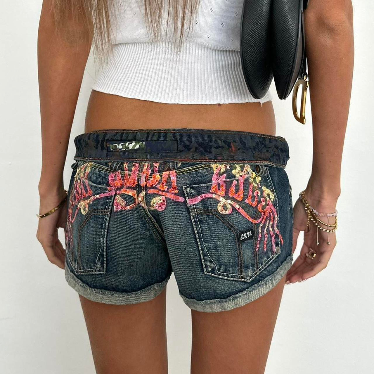 Vintage Miss Sixty 00s denim shorts