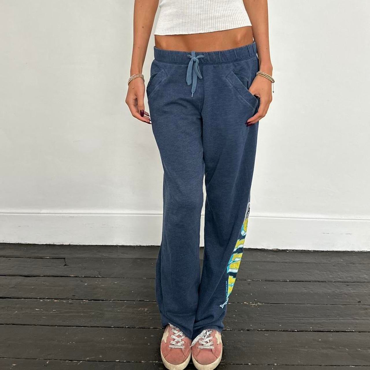 Vintage 2000’s Victoria’s Secret navy blue sweatpants