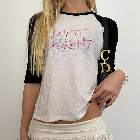 Vintage Saint Laurent raglan top