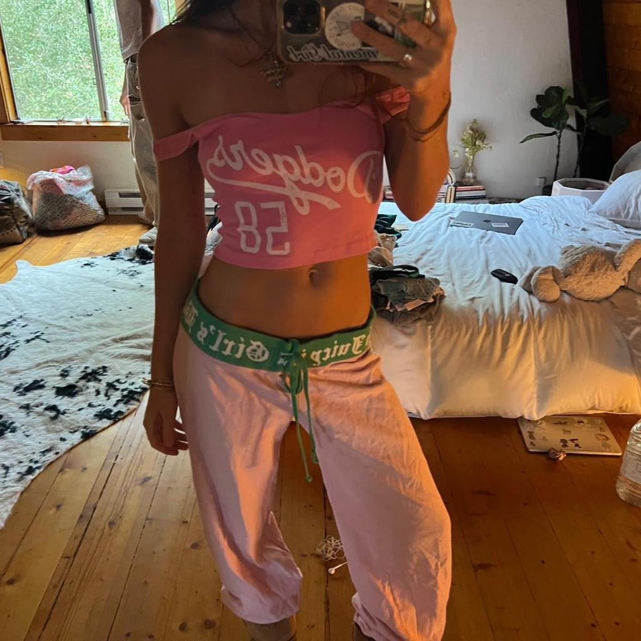 Vintage 90’s Juicy Couture pink sweatpants