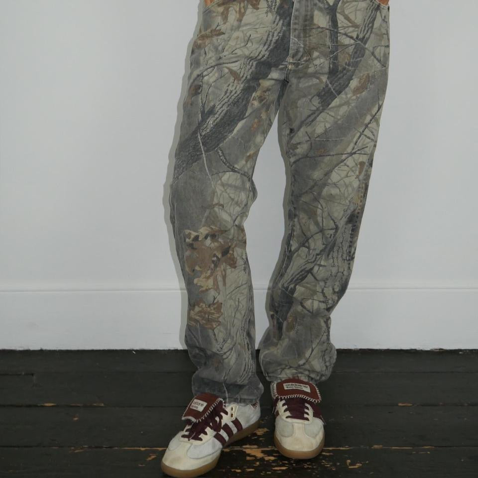 Vintage 90’s camouflage jeans