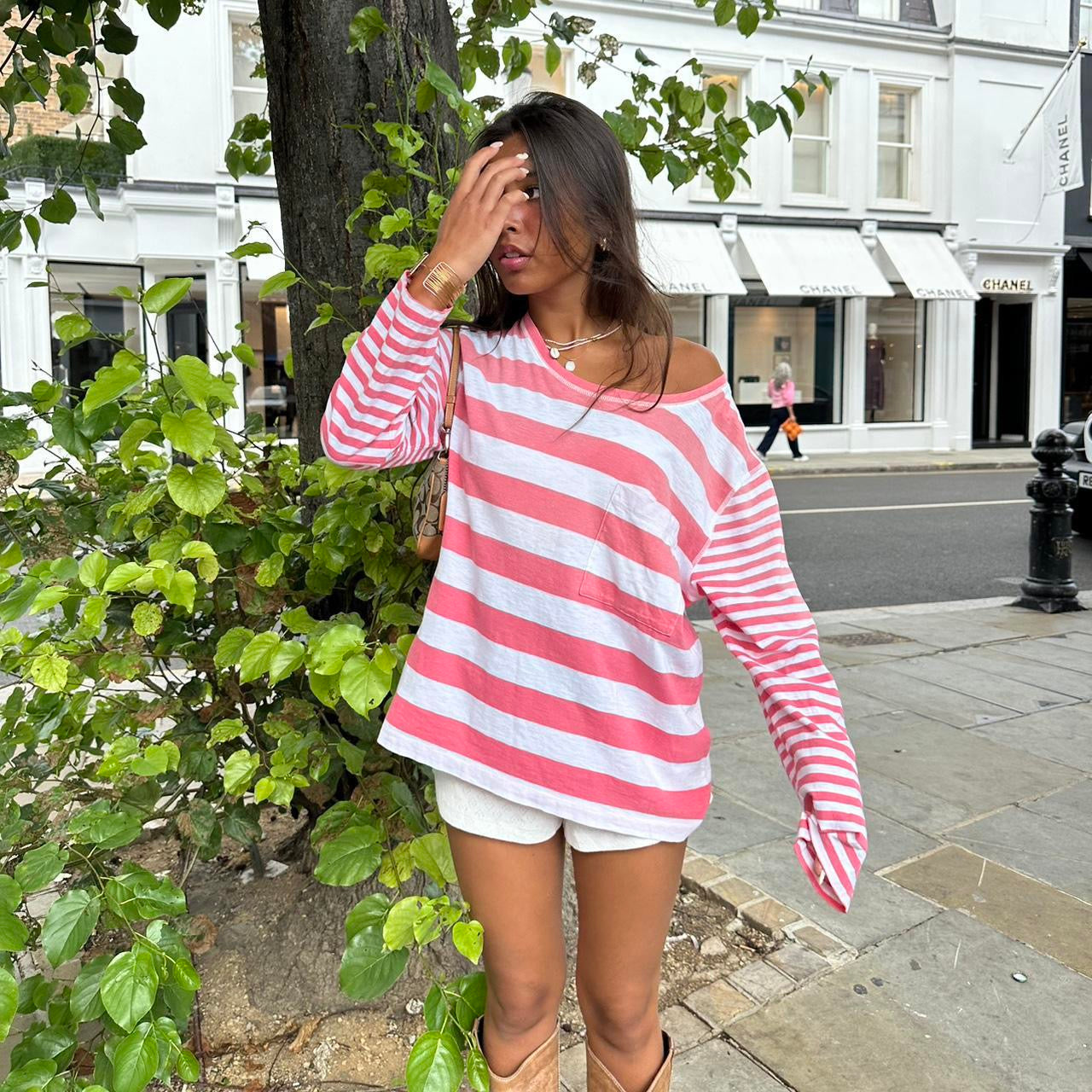 Vintage Ralph Lauren long sleeve striped top