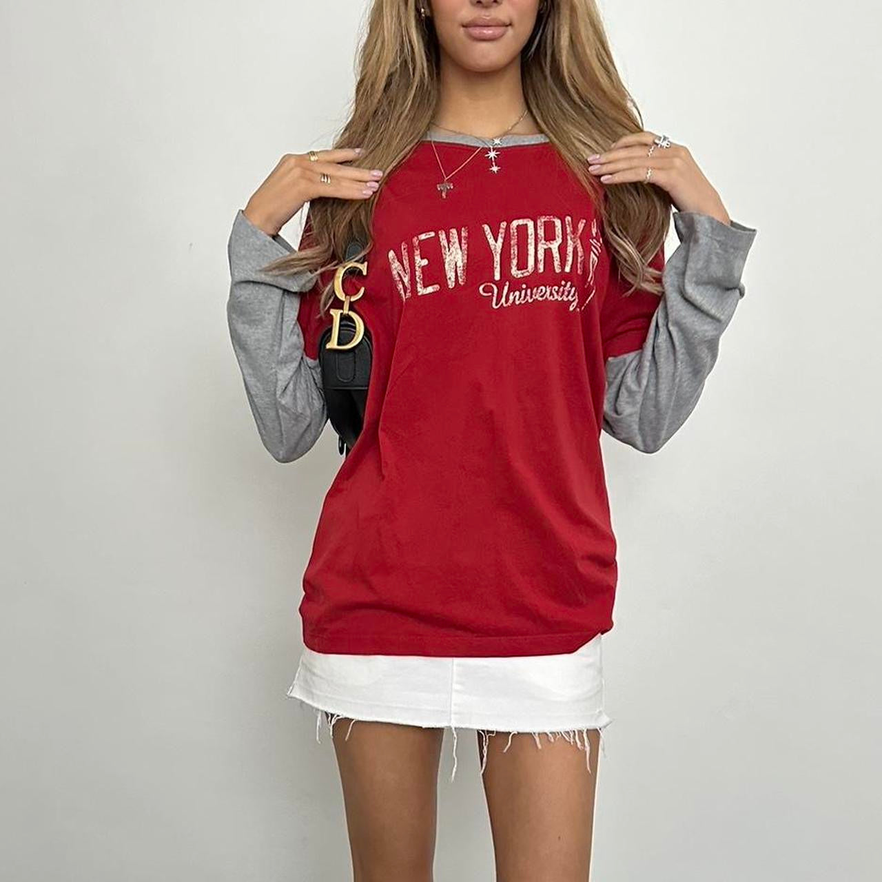 Vintage New York double sleeve top ♡