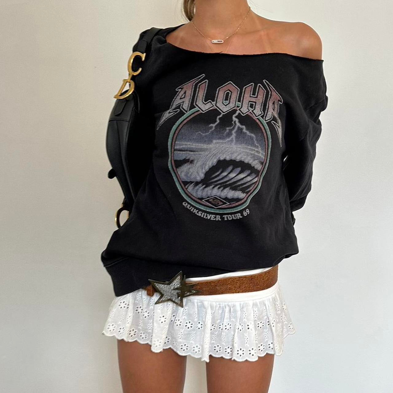 Vintage Aloha black sweatshirt