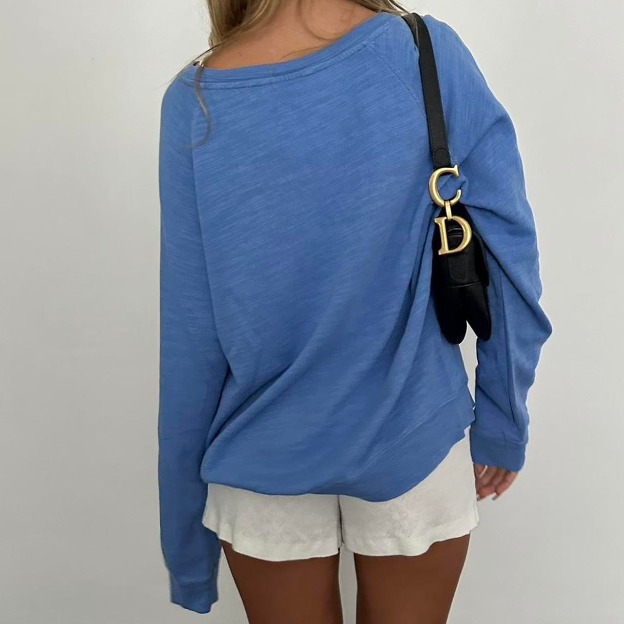 Vintage New York blue long sleeve sweater