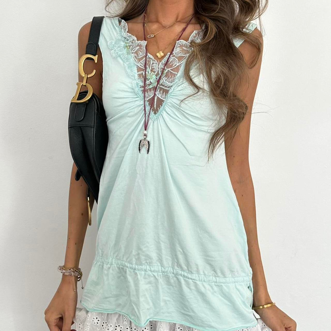 Vintage 2000s delicate cami top