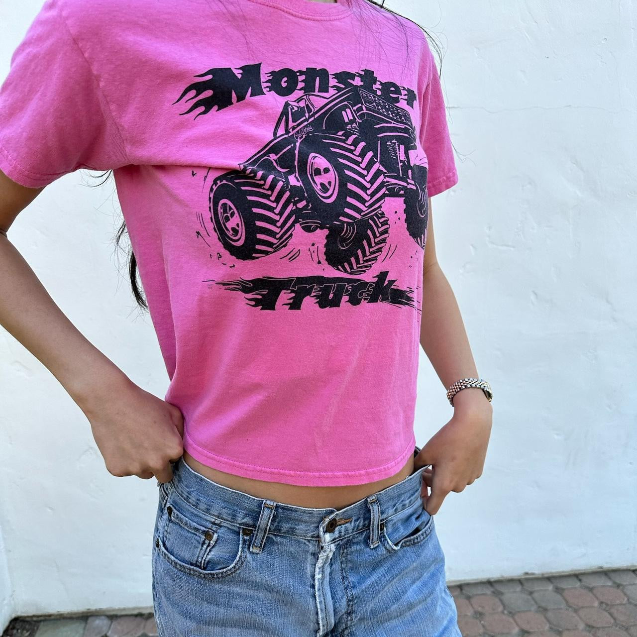 Vintage 90’s Monster Truck baby tee