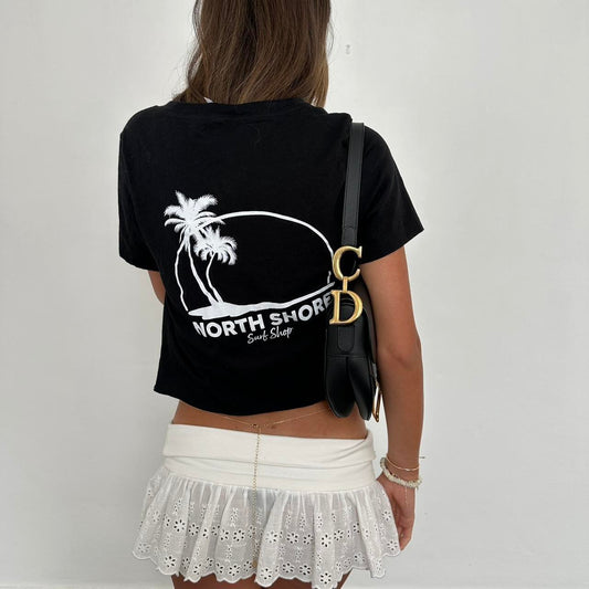 Vintage black north shore Hawaii top 🖤