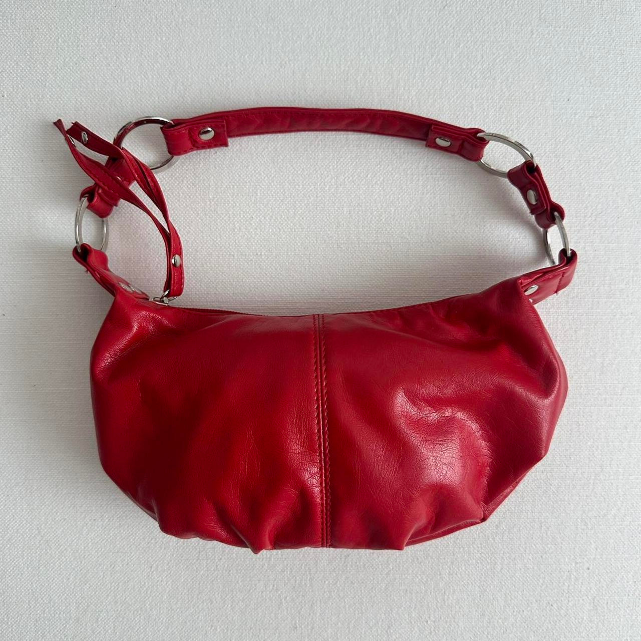 Vintage red cute little shoulder bag 🍒🍓