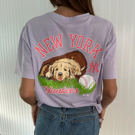 Vintage 90’s New York Yankees 🐶 tee ⭐️