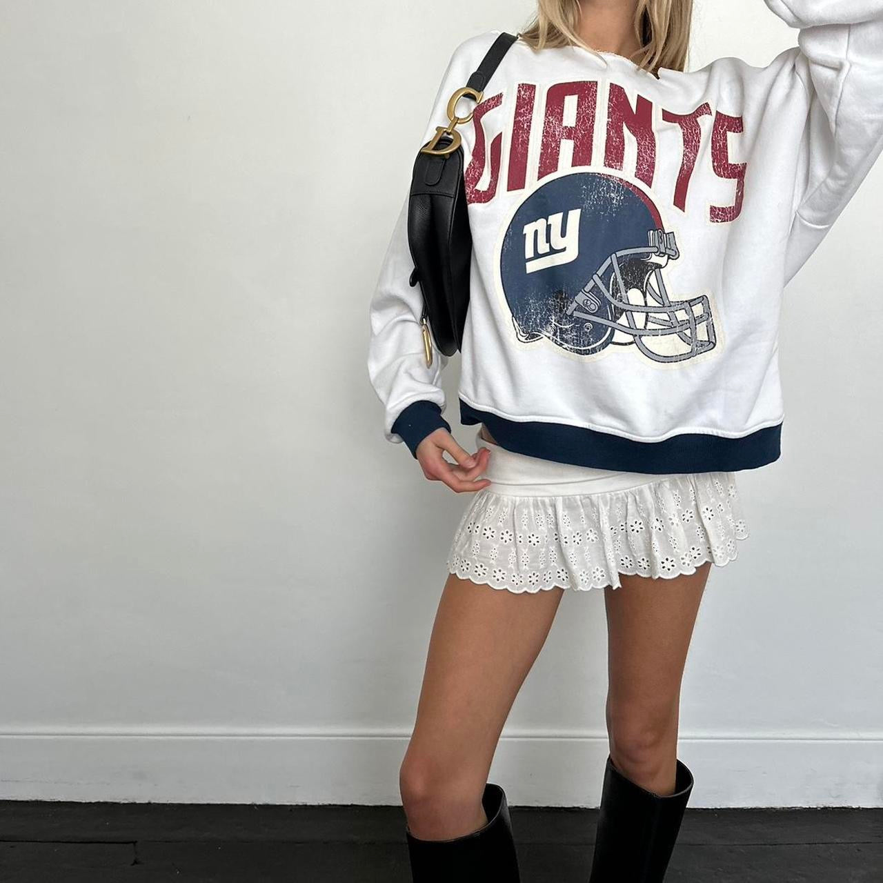 Vintage 90’s graphic Giants off the shoulder sweatshirt