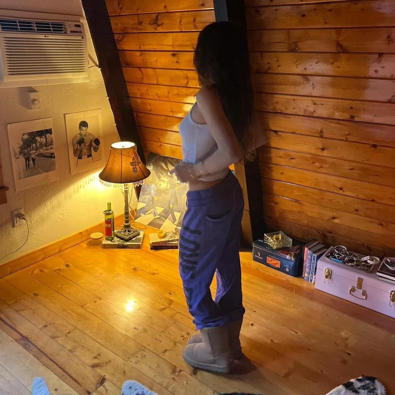 Vintage 2000’s Victoria’s Secret purple sweatpants