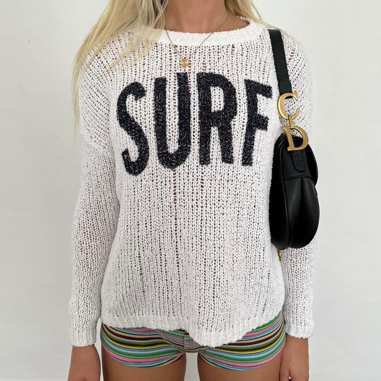 Vintage 2000’s knitted surf sweatshirt