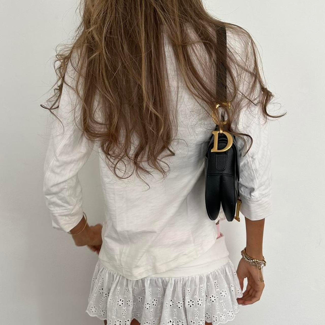 Vintage 2000’s J Crew ‘25’ white long sleeve top