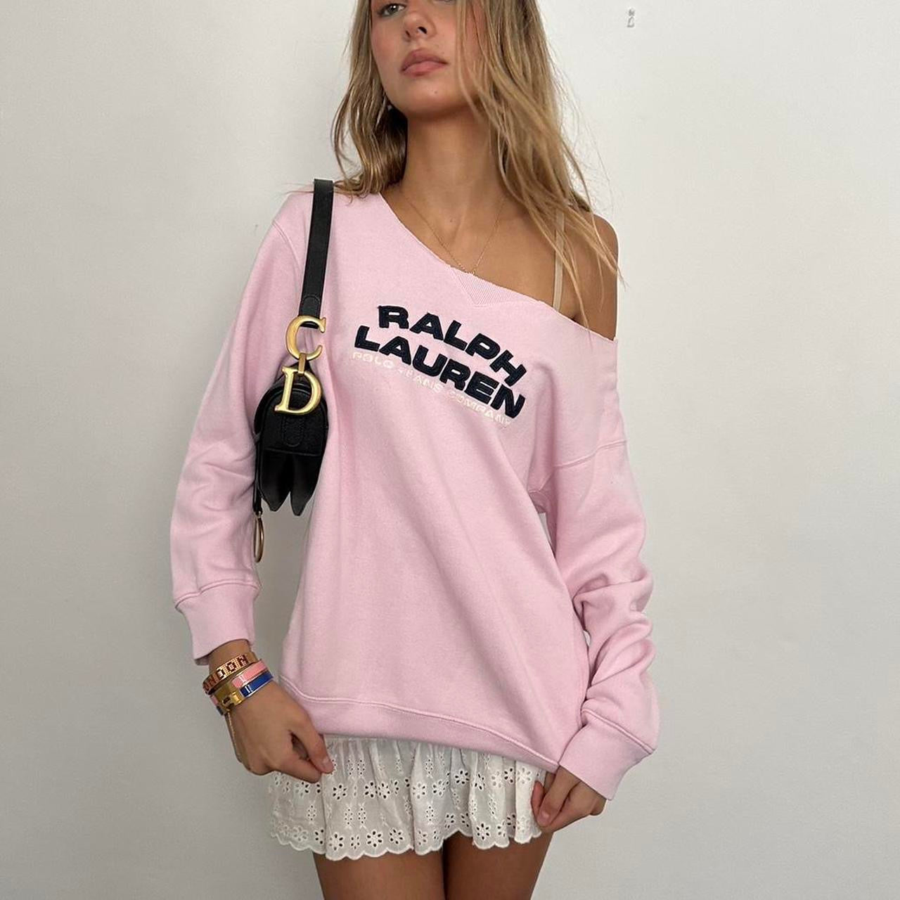 Vintage Ralph Lauren pink sweatshirt