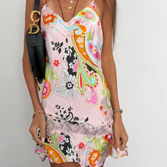 Vintage 2000’s Victoria’s Secret paisley floral dress