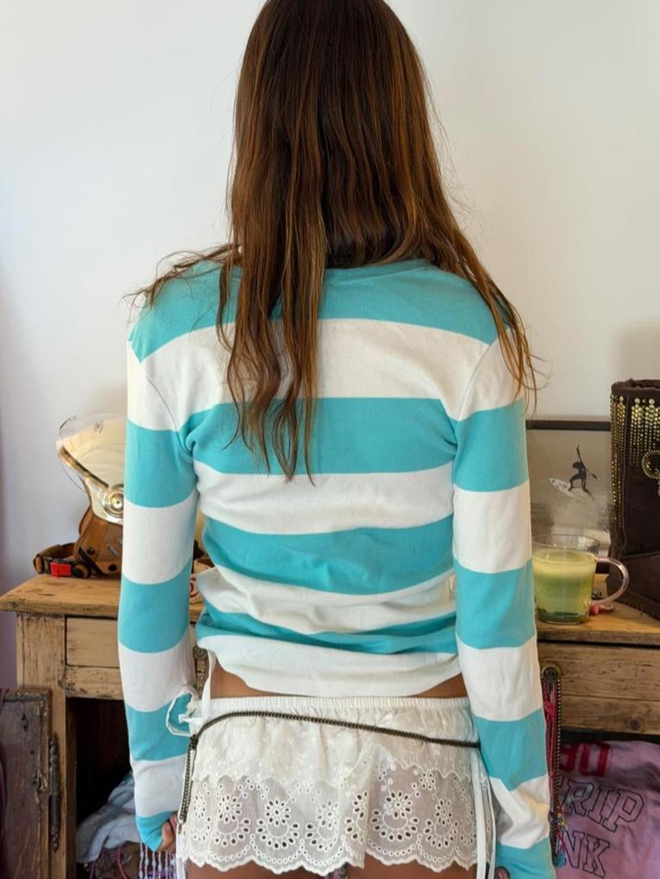 Vintage 2000’s Polo Ralph Lauren striped long sleeve top