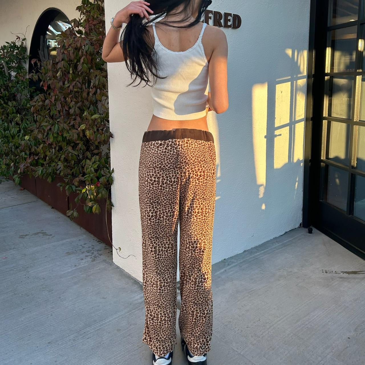 Vintage 90’s cheetah print sweatpants