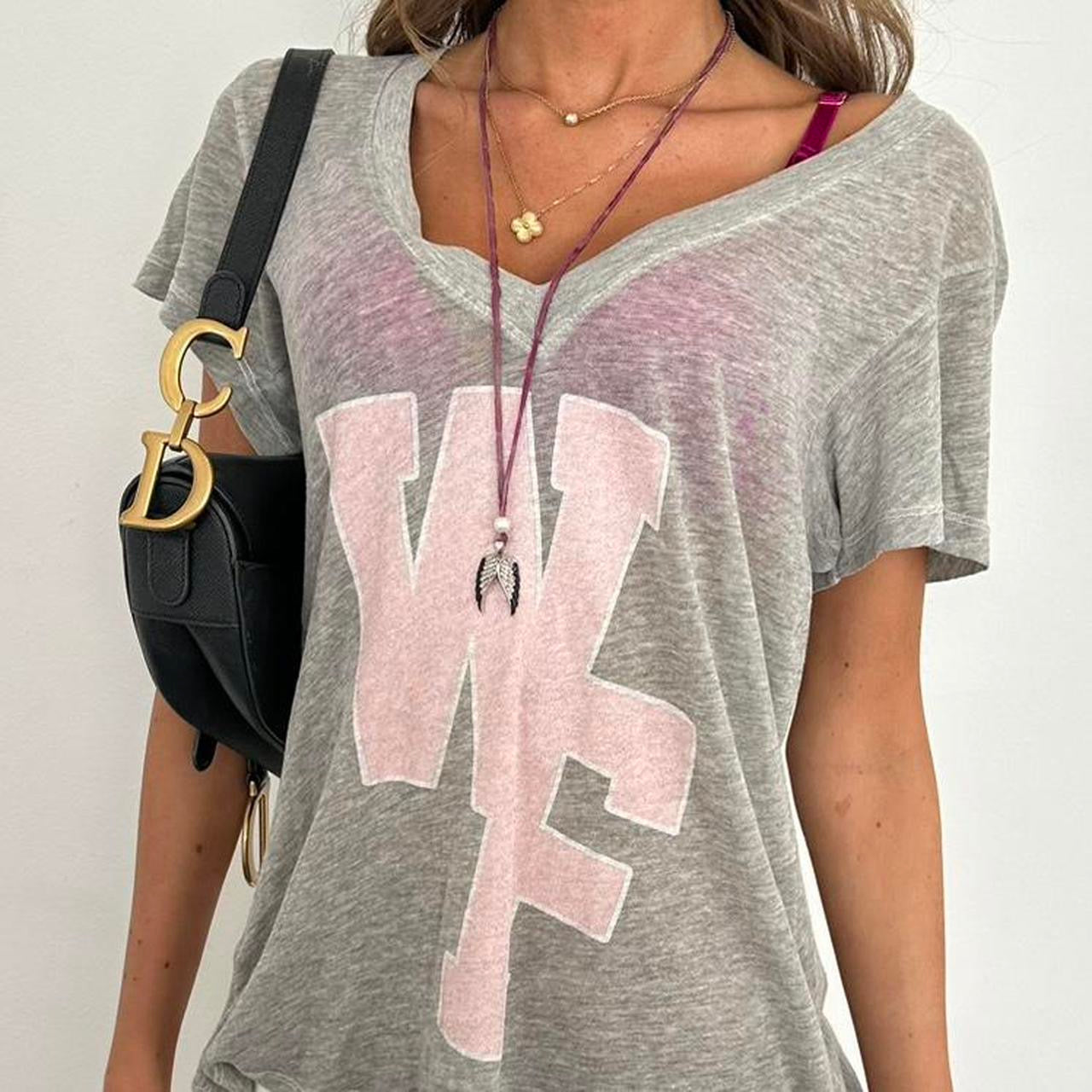 Vintage 2000’s Wild Fox grey top
