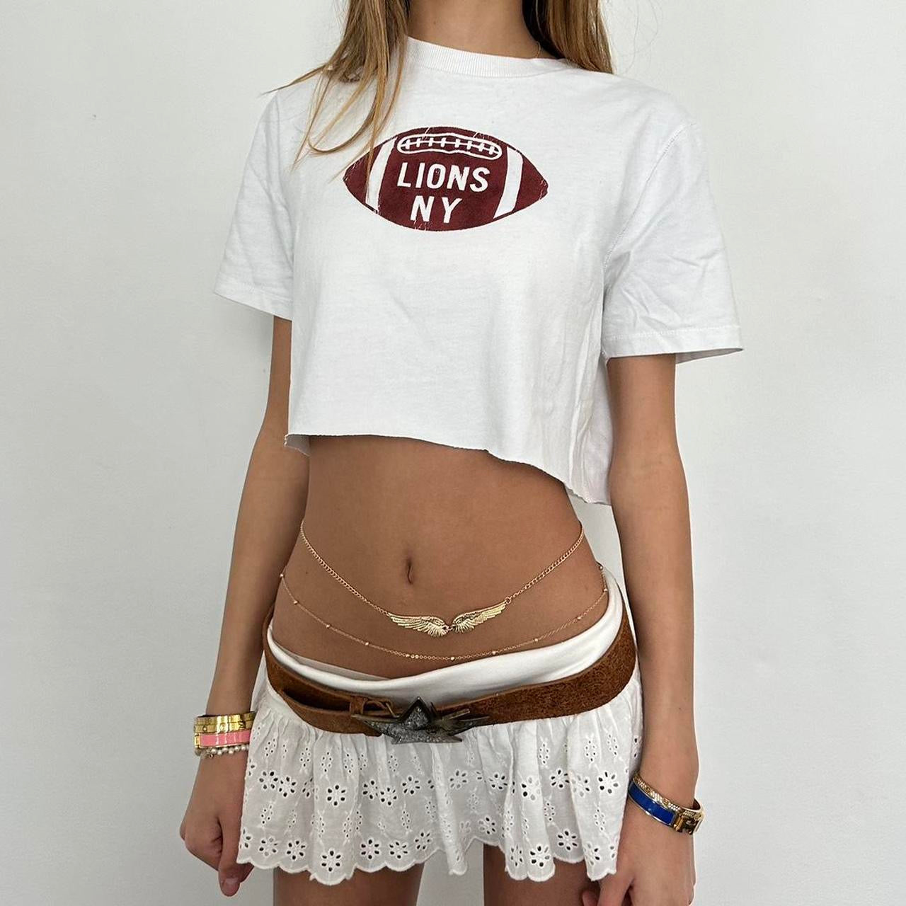 Vintage American football relaxed fit baby tee 🏈