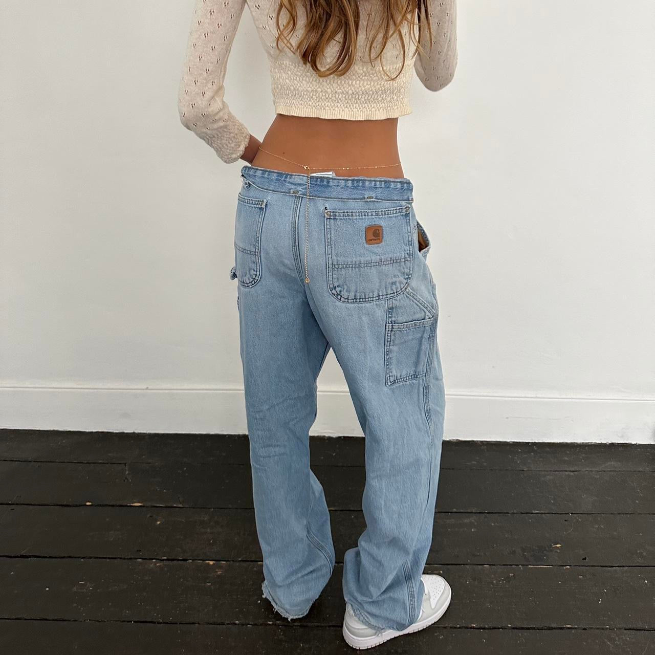 Vintage 90s Carhartt blue jeans