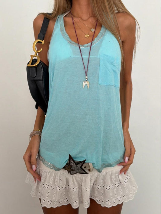 Vintage Zadig & Voltaire blue top