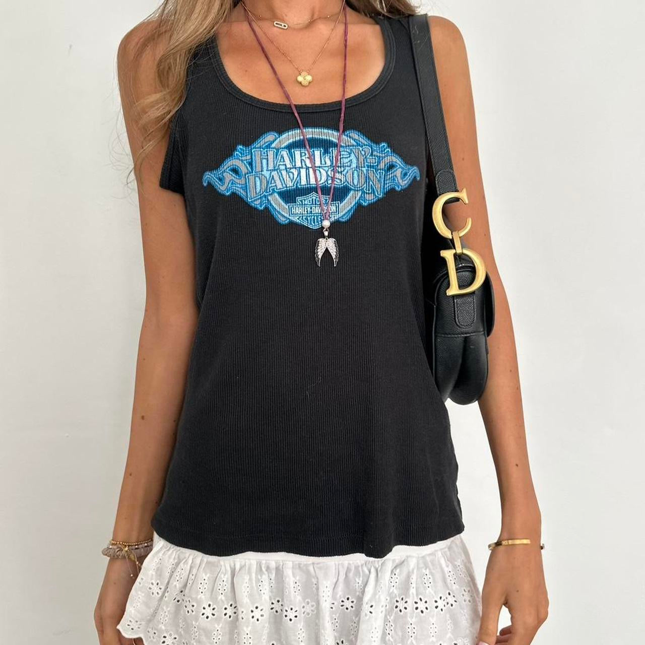 Vintage 2000s Harley Davidson tank top