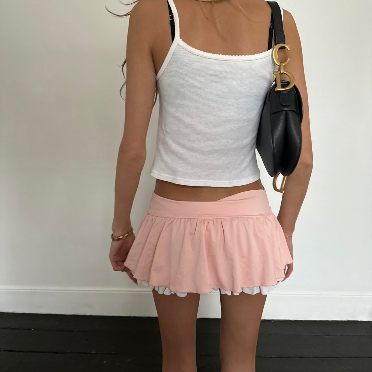 Vintage 90’s RARE pink mini skirt