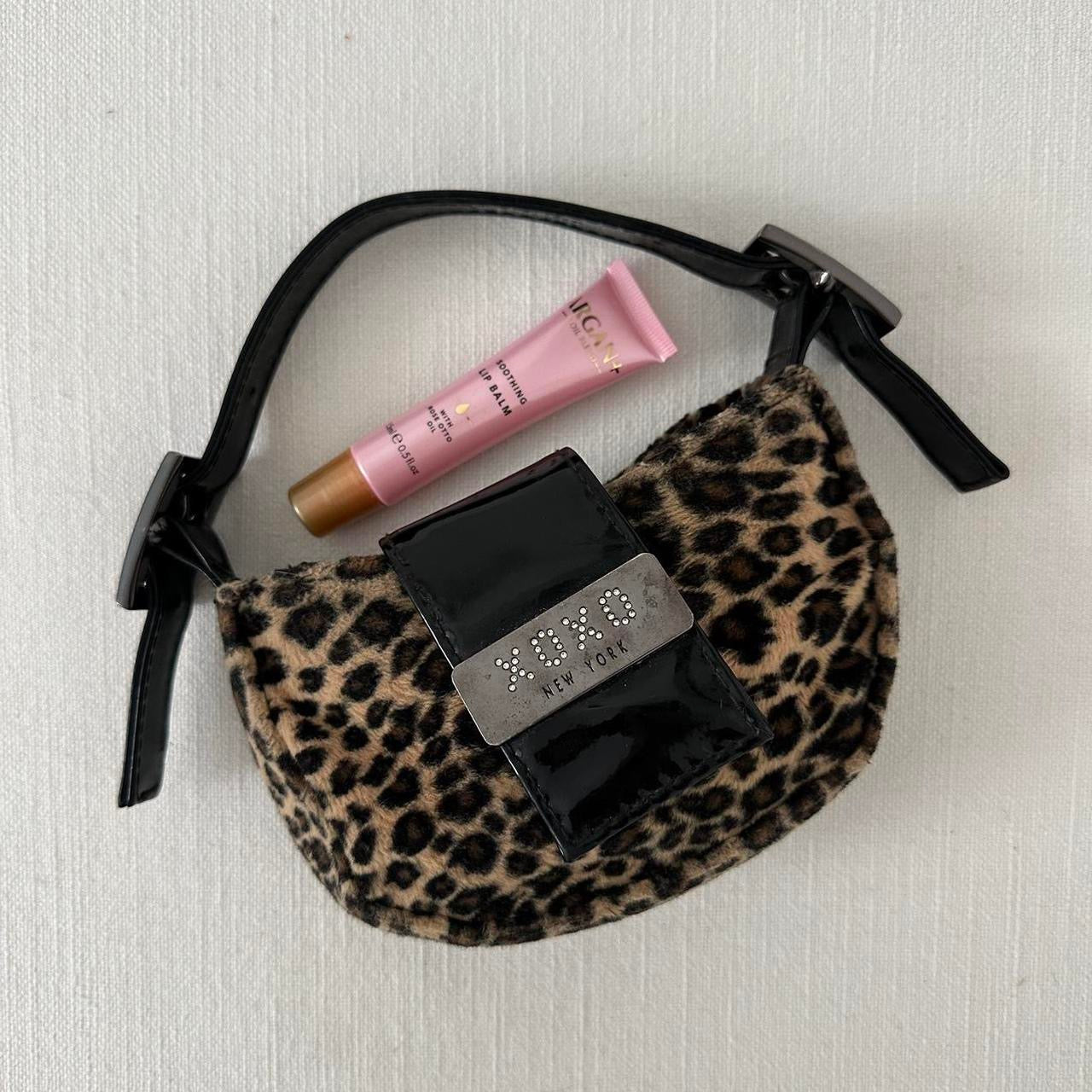 Vintage true 90’s leopard micro mini bag