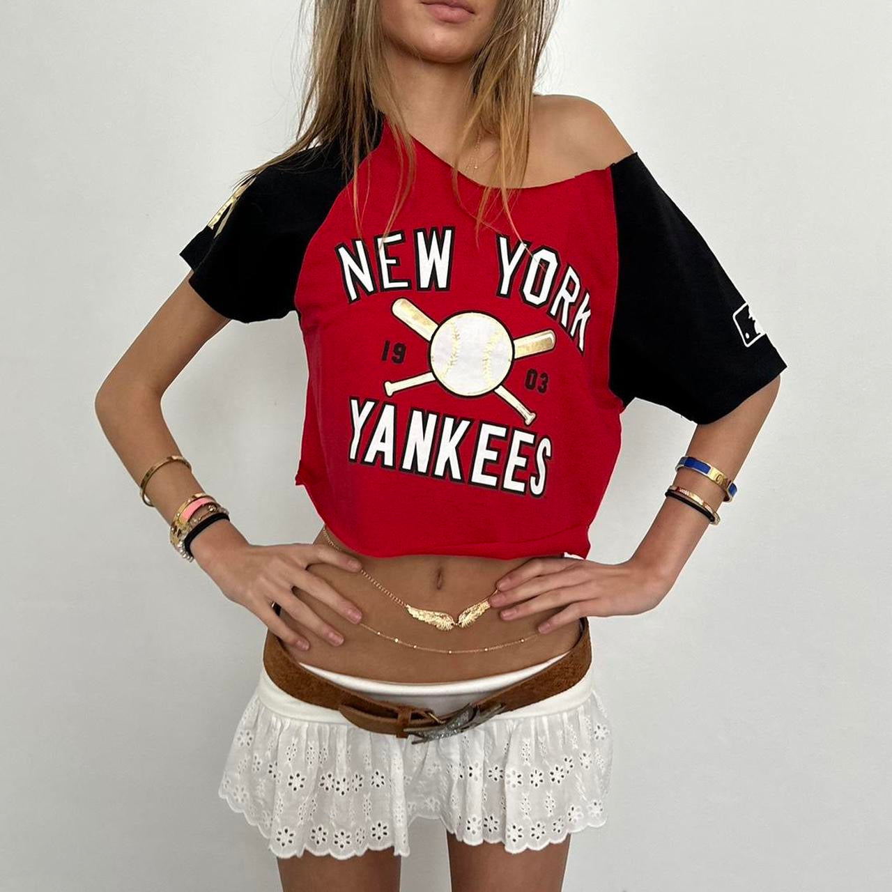 Vintage yankees New York relaxed fit top