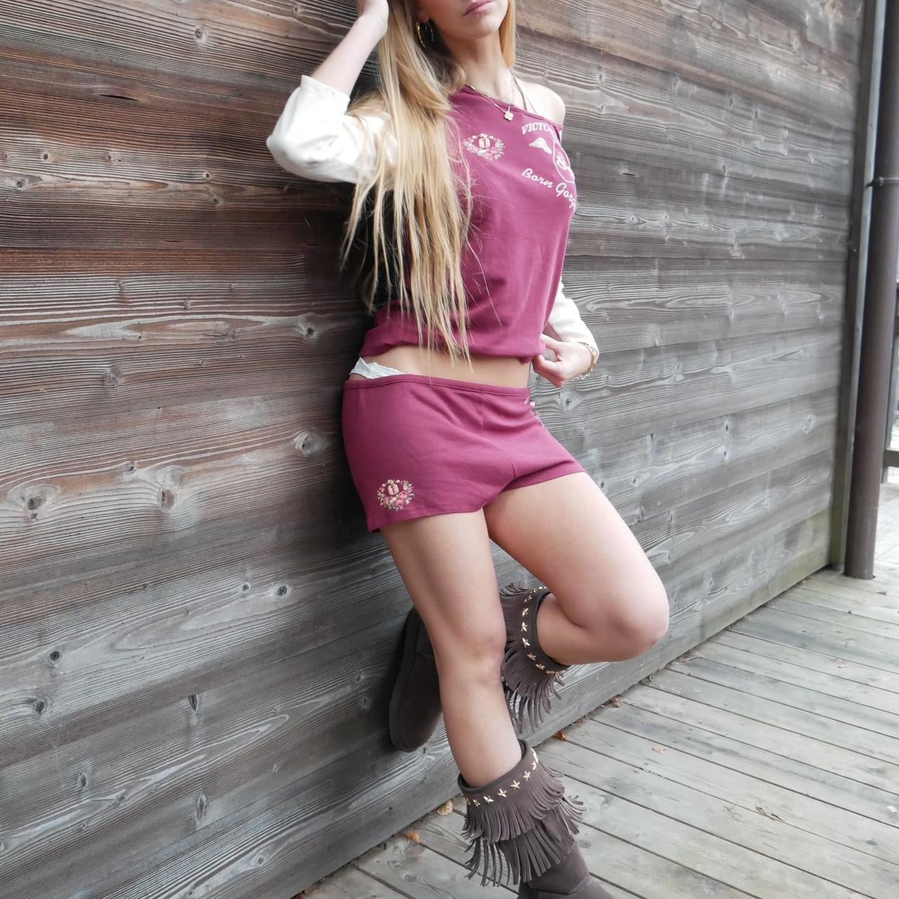 Vintage Victoria’s Secret rare shorts and top set