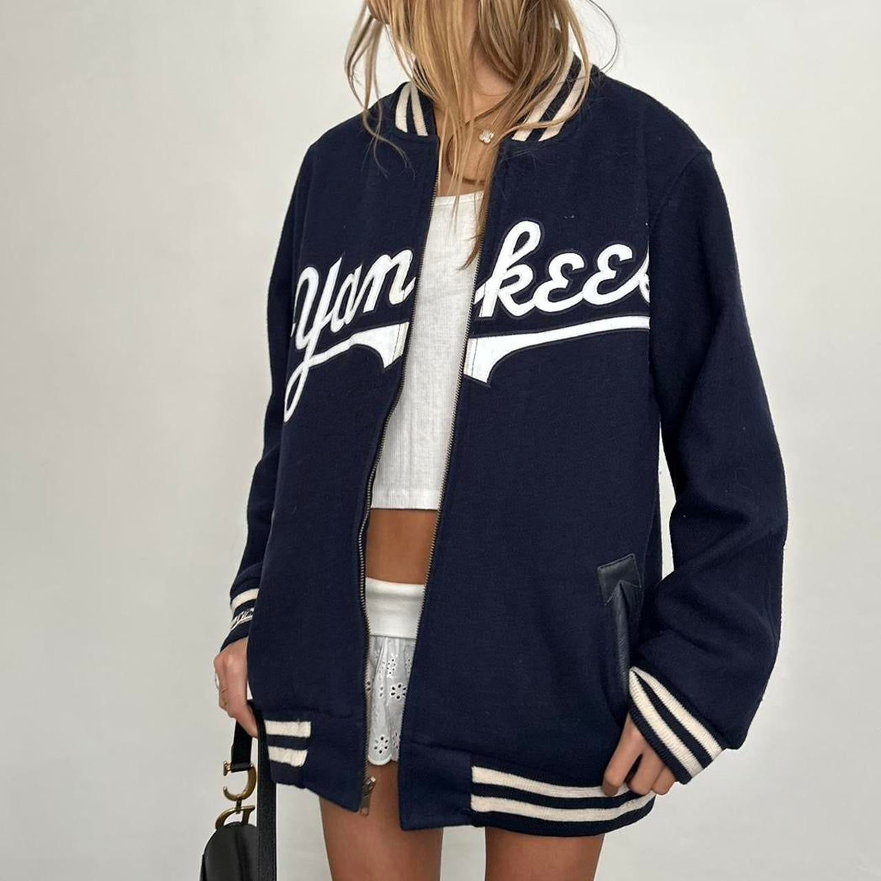 Vintage 90’s Yankees varsity jacket