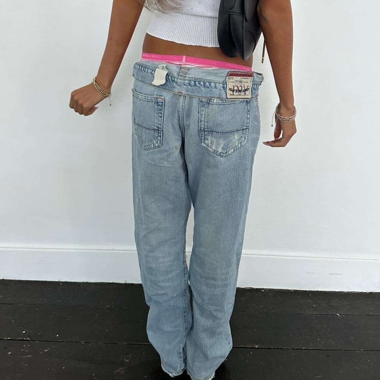 Vintage 2000’s Abercrombie and Fitch boyfriend jeans