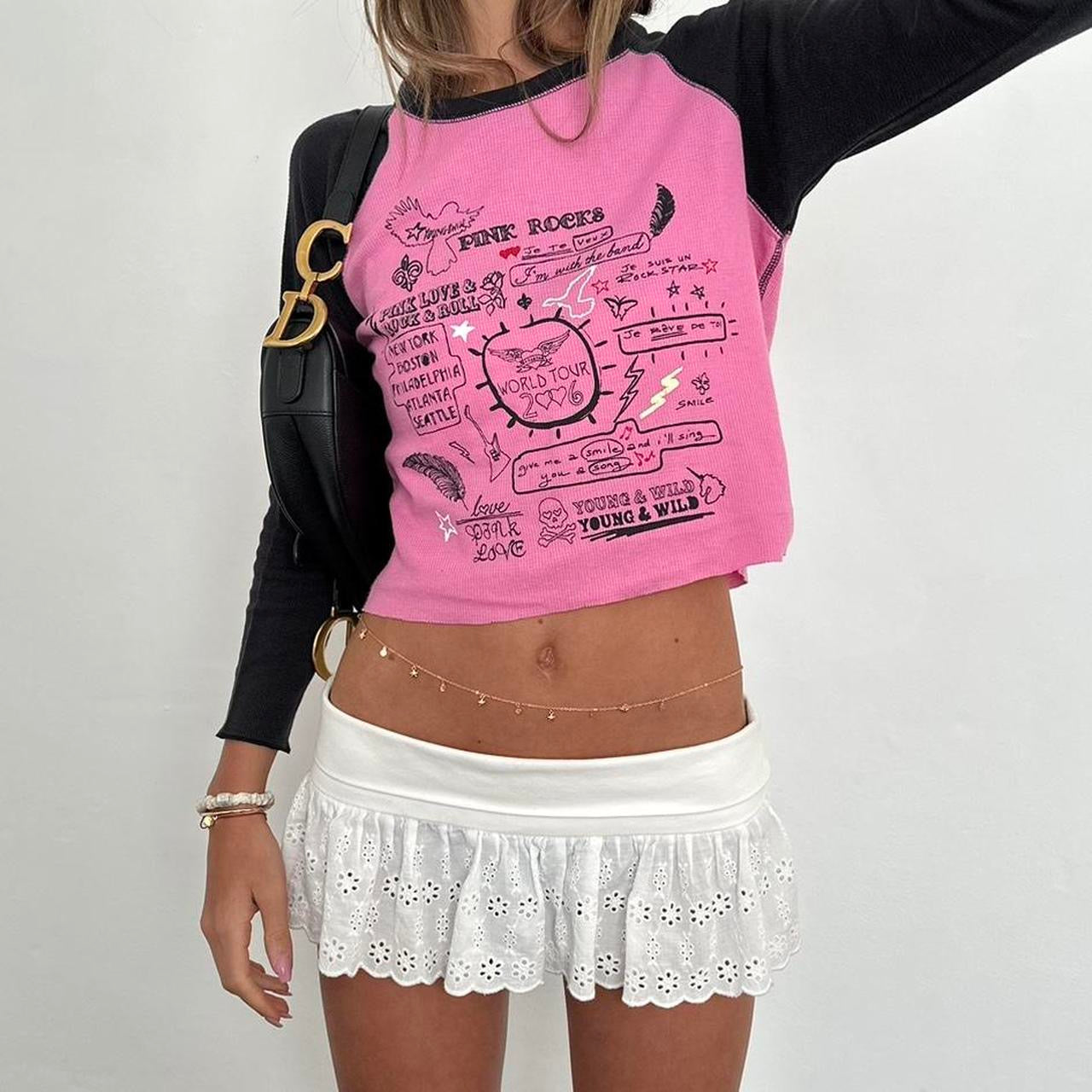 Vintage Victorias Secret tour graphic tee