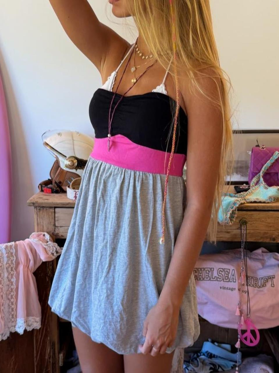 Vintage 00’s strapless mini dress