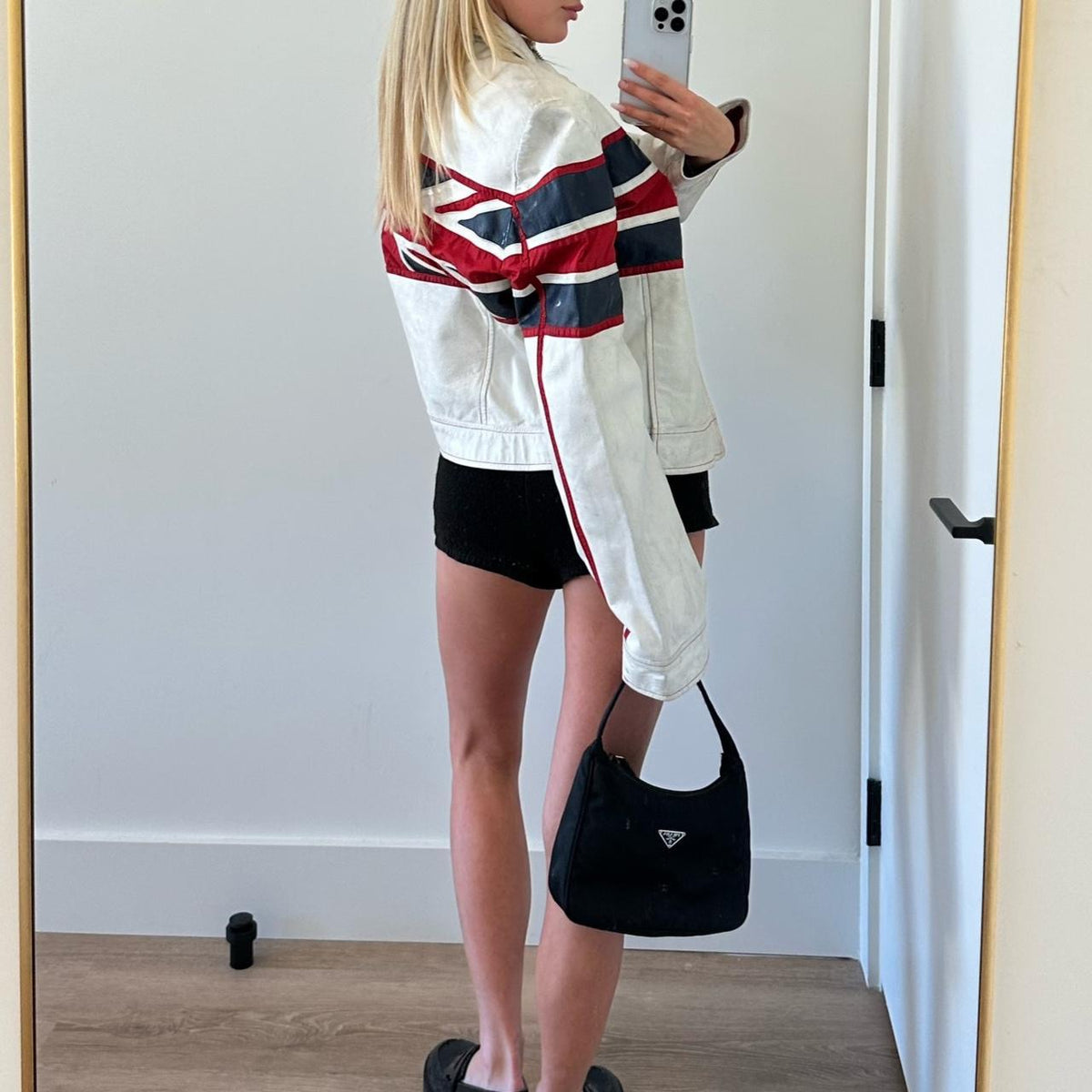 Vintage 90s RARE British Flag leather jacket 🇬🇧
