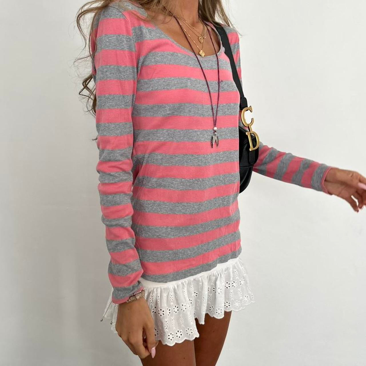 Vintage 2000’s striped long sleeve top