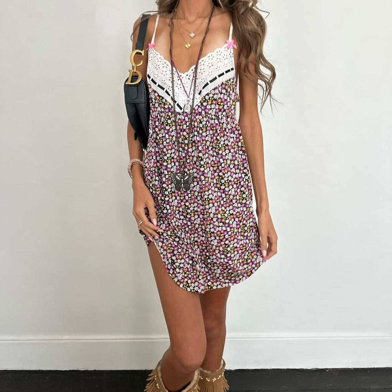 Vintage Victoria’s Secret floral print dress