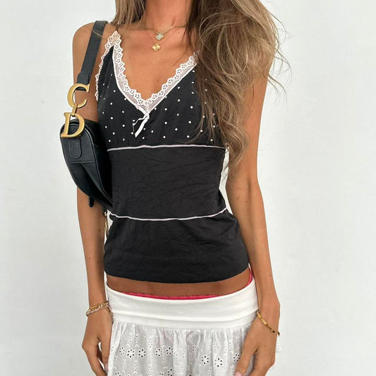 Vintage 90’s Victoria’s Secret polka dot cami top