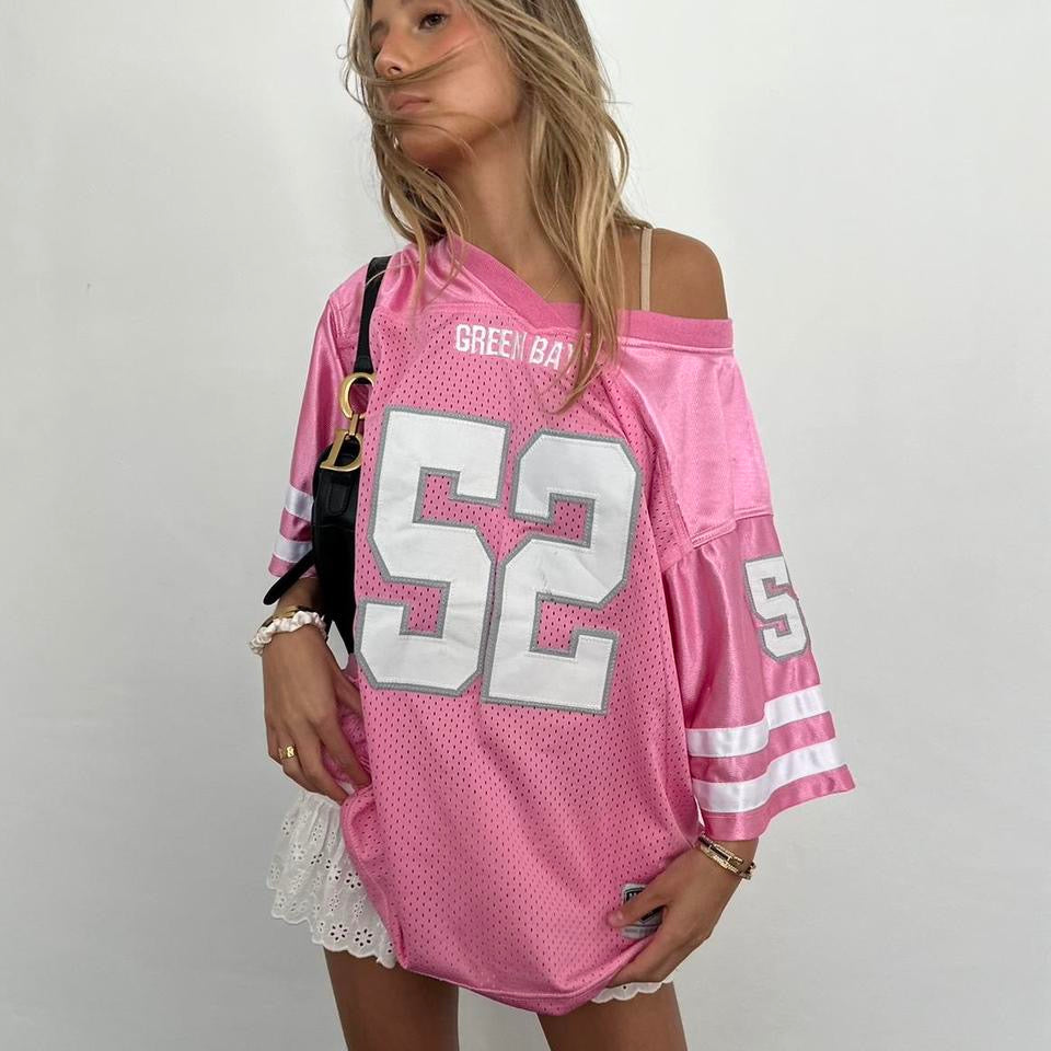 Vintage 90’s rare pink oversized jersey