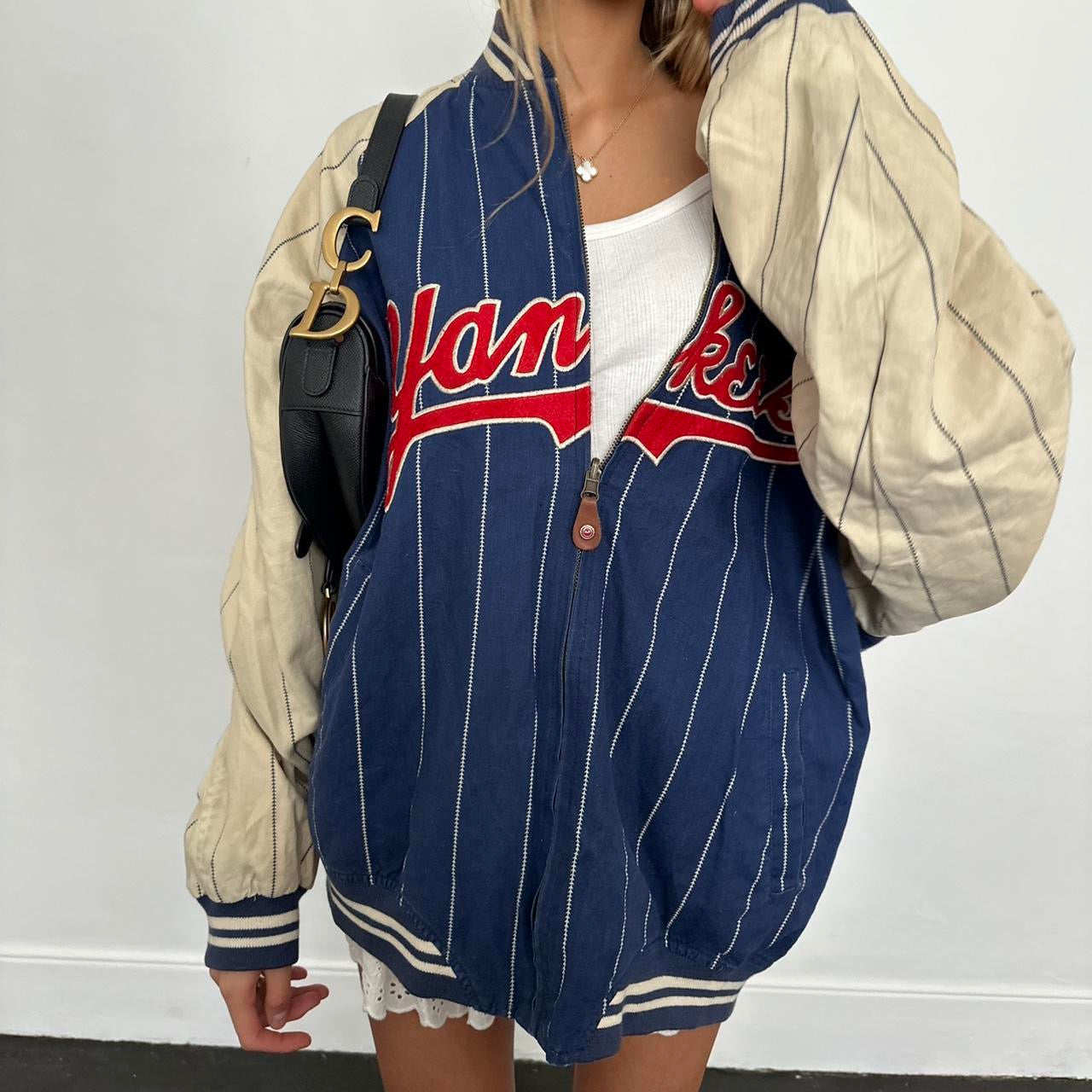 Vintage 90’s Yankees canvas jacket