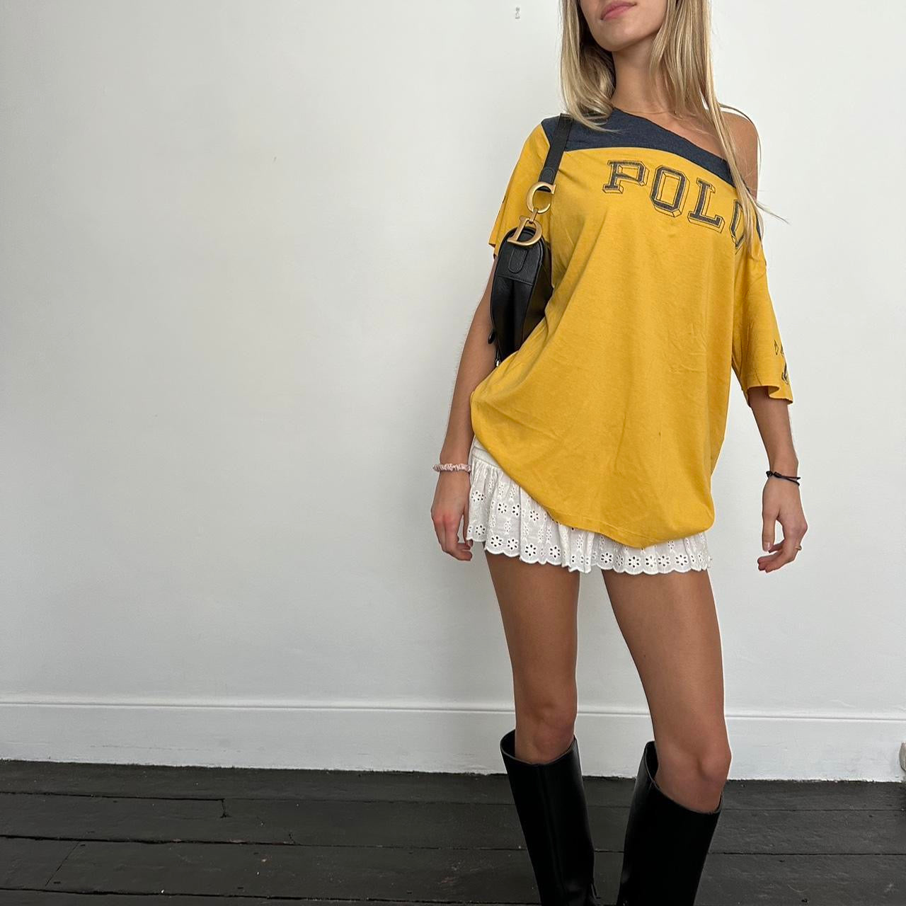 Vintage 90’s Ralph Lauren off the shoulder tee