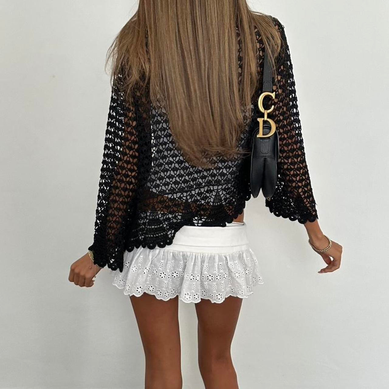 Vintage 2000’s black cardigan