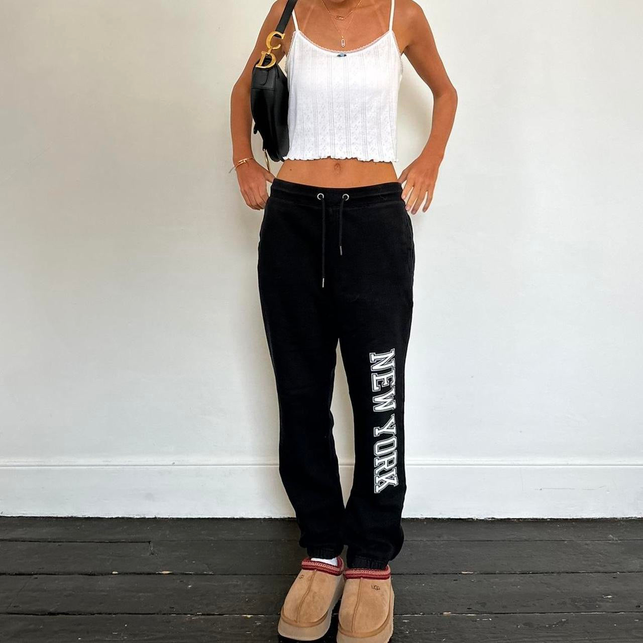 Vintage New York black sweatpants