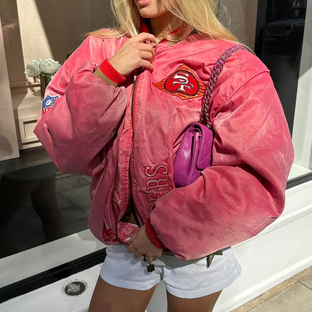 Vintage 90’s San Francisco NFL bomber jacket jacket