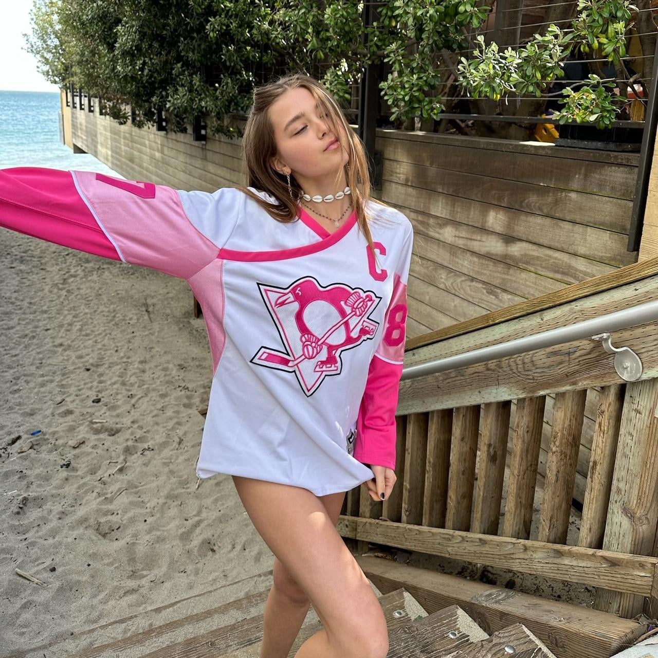 Vintage 90’s long sleeves jersey pink top