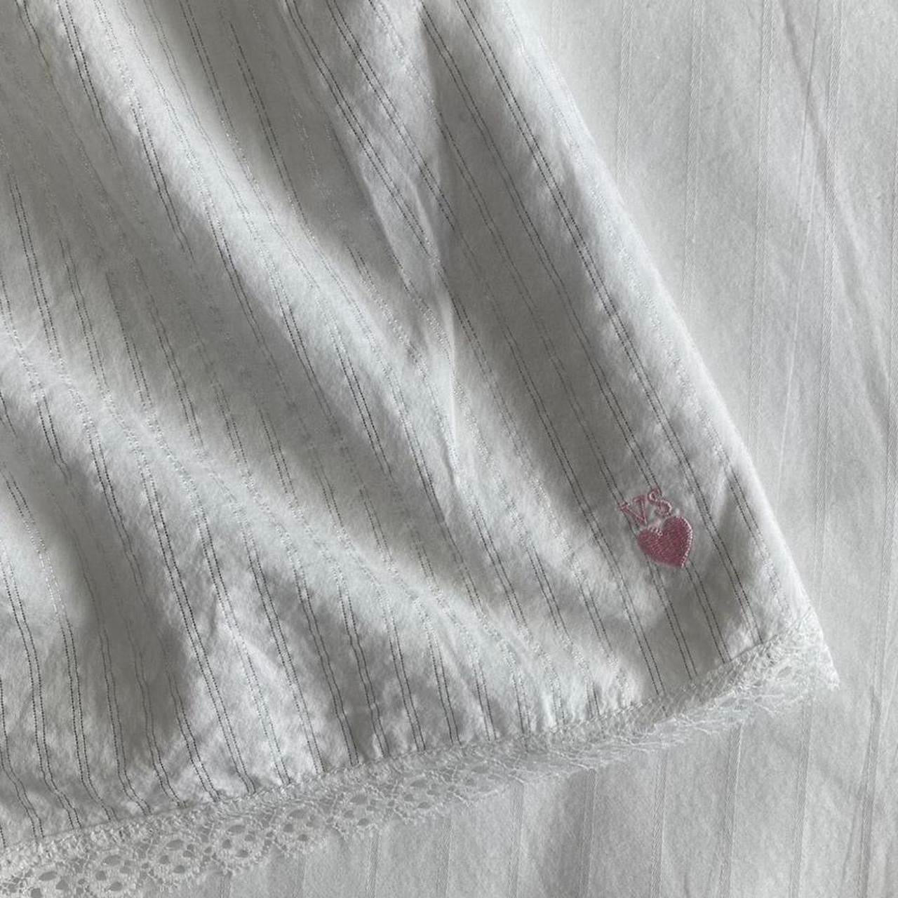 Vintage Victorias Secret white babydoll camisole top